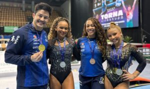 Brasil fecha Copa do Mundo de ginástica com mais cinco pódios